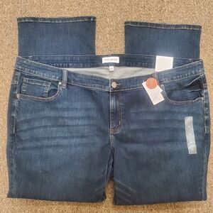 Lane Bryant Bootcut Jeans NEW Womens Jeans 28 Low Rise Stretch Flex Waistband